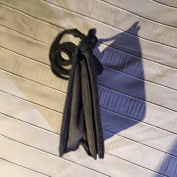 Diane Von Furstenberg black evening bag - Picture 3 of 5